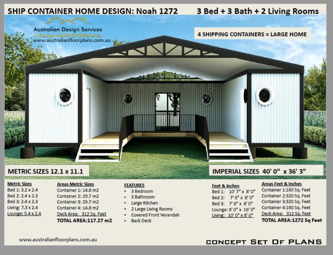 container home 3 bedroom